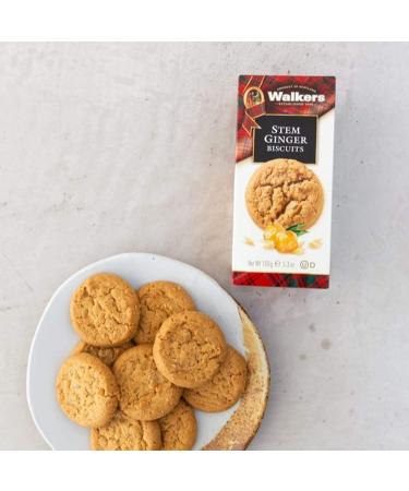 Walkers Stem Ginger Cookies - 5.3 oz: Deliciously Crisp and Spicy Treat - Buy Online on GoSupps.com