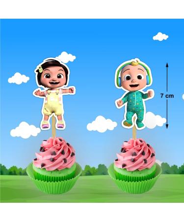 Seyal C melon Cupcake Topper - Buy Online on GoSupps.com