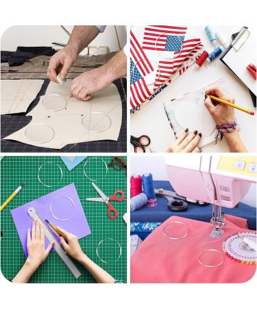 Glass Fabric Pattern Weights - Dressmaking Sewing Accessories (8 Pieces) - Buy Online on GoSupps.com