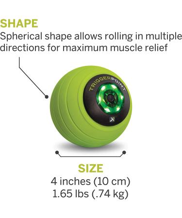 MB Vibe 3-Speed Vibrating Massage Ball - Enhanced Muscle Recovery Tool - Buy Online on GoSupps.com