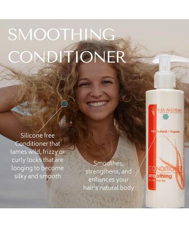 RD Alchemy Smoothing Conditioner - 98% Natural & Organic Silicone Free for Curly Frizz-Free Hair | Anti Frizz Treatment with Organic Oils & Herbs - Buy Online on GoSupps.com