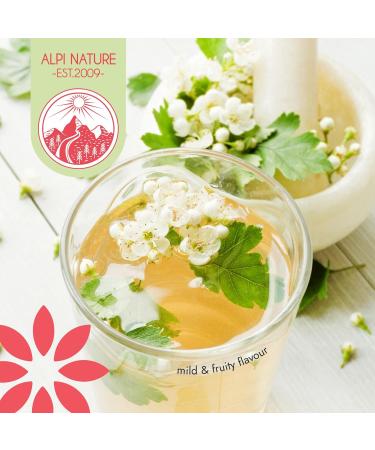  Alpi Nature Alpi Nature Hawthorn Flowers Organic Herbal Tea 120 Tea Bags 150 g Pack of 6 x 20 Sachets of 1 g - Buy Online on GoSupps.com