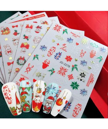 Festive Decal Embossed Sticker Manicure Foils For Parties Celebrations Christmas Halloween Holiday Party Decal - Buy Online on GoSupps.com