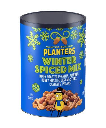 Planters Winter Spiced Mix Canister - 18.75oz | Festive Holiday Snack Mix - Buy Online on GoSupps.com