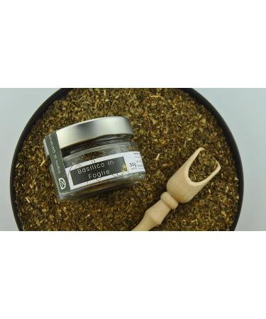 Dulcis Et Salis Basil in leaves 30g Artisan spices Made in Italy. - Buy Online on GoSupps.com