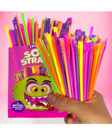 Shop Brouse Stick Set - Flavorful Gluten-Free Chopsticks: Lemon Apple Orange Strawberry Raspberry | 4 Bags 80 Batches 480g - Buy Online on GoSupps.com