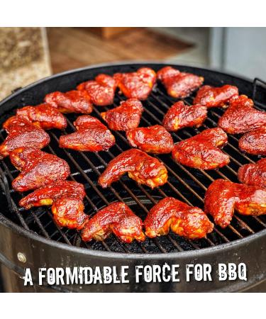 Angus & Oink Feather Duster Chicken BBQ Rub - Orange Paprika Chipotle - Gluten-Free Vegan Friendly - 200g - Buy Online on GoSupps.com