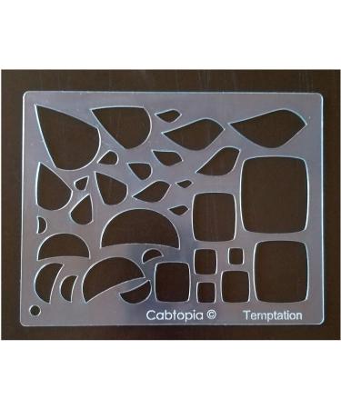 Cabtopia Lapidary Jewelry Design Template Stencil - Create Stunning Jewelry - Buy Online on GoSupps.com
