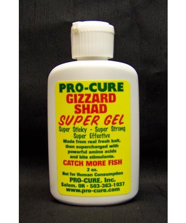 Pro-Cure Gizzard Shad Super Gel - 2oz | Premium Fishing Attractant - Buy Online on GoSupps.com