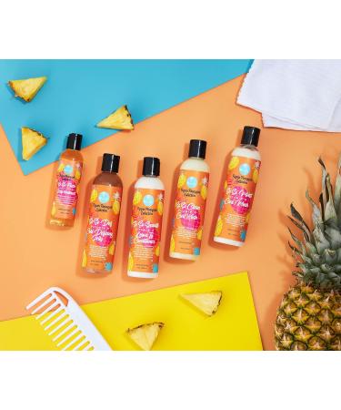 Curls Poppin Pineapple So So Smooth Vitamin C Leave In Conditioner - 8 oz | For Shiny, Longer, & Thick Hair | Protein-Free Formula - Buy Online on GoSupps.com