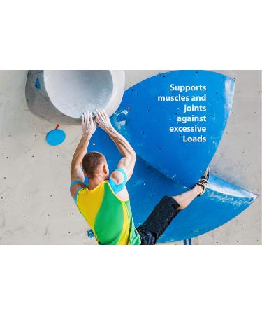 Titanium Sports Kinesiology Tape - 5m Roll for Support & Muscle Recovery - Water Resistant Elastic Tape in White - Buy Online on GoSupps.com