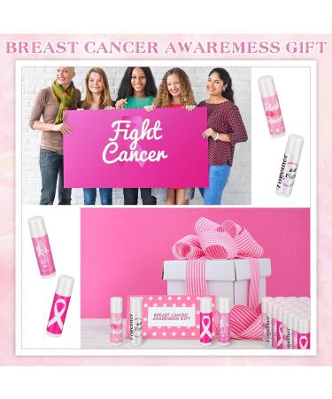 Fumete Breast Cancer Awareness Lip Balm - 100 Sets Pink Ribbon Gifts for Women | Natural Ingredients for Survivors | Perfect for Breast Cancer Awareness Month Events - Buy Online on GoSupps.com