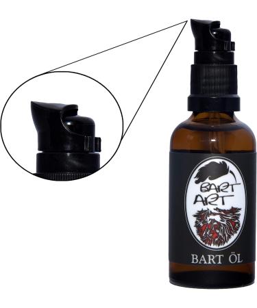 BARTART Beard Oil 50ml - Made in Germany with Avocado & Moringa Oil for All Beard Types - International Shipping Available - Buy Online on GoSupps.com