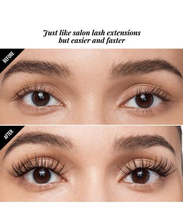 VLuxe by iEnvy: DIY Eyelash Extensions - 2 Pack Featherlight 3D & Demi Clusters - Reusable Synthetic Lashes - Buy Online on GoSupps.com