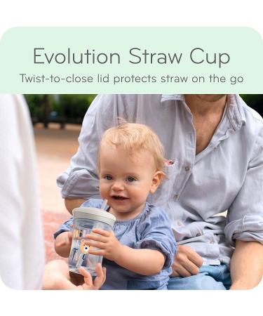 NUK Evolution 360 Cup Blue - 8 oz (240 ml) for 8+ Months | Durable & Spill-Proof - Buy Online on GoSupps.com