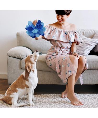 Snuffle Ball Toy for Dogs - Interactive Portable Sniffing Toy for Small & Medium Pets - Blue - Buy Online on GoSupps.com