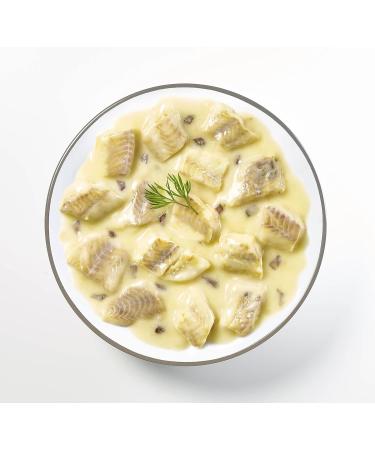 Paul & Louise Envie Du Jour - Hake fillet with Nantais white butter sauce 180g - Microwaveable sachet - Ready in 2 min - To combine with our accompaniment sachets - Legumes or Cereals - Buy Online on GoSupps.com