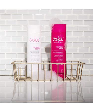 Buy Cake Beauty The Posh Wash Swirl Shampoo 10 fl oz - Nourishing & Moisturizing Cleanser - Buy Online on GoSupps.com