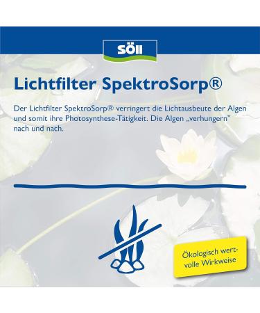 S ll 80708 Algosol 1 L - Effective Pond Care Against Algae | Light Filter Solution for 20 000 Liters - Buy Online on GoSupps.com