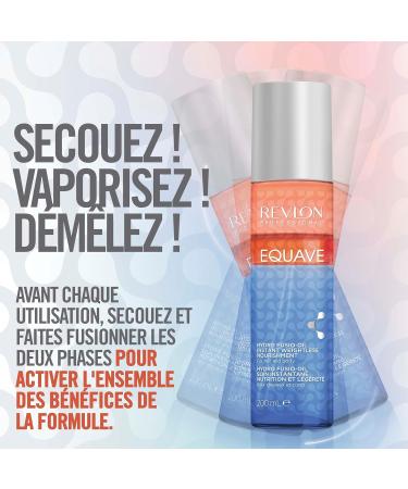 Revlon Professional Equave - Hydro Fusio-Oil - Instant Hair and Body Care - Leave-in Detangling Hair Care - Nourishment and Lightness for Hair and Body - 200ml - Buy Online on GoSupps.com
