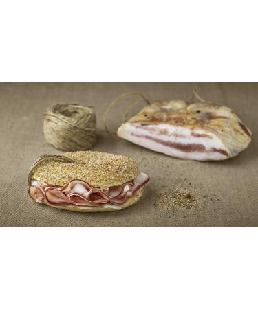 Salami Basini Receptenset Pasta allamatriciana half bacon rigatoni Pasta Tomatensaus en Extra Virgin Olijfolie Pasini cured meats - Buy Online on GoSupps.com