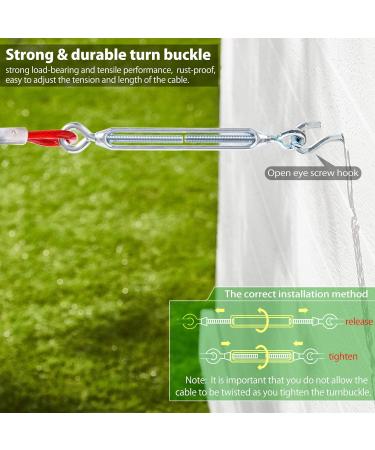 Durable Dog Running Line 30.5m | Ideal for Large & Small Dogs - Heavy-Duty 3m Runner Cable for Garden & Outdoor Use - Buy Online on GoSupps.com