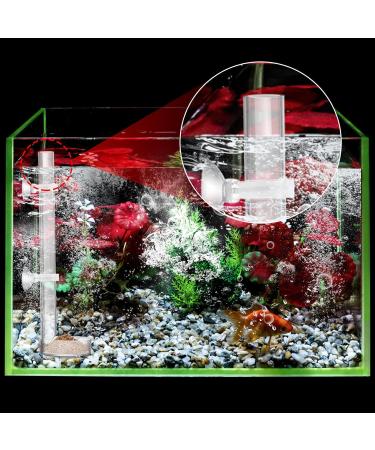 cobee Acrylic Shrimp Feeder Transparent Durable Aquarium Fish Shrimp Feeder Assembled Shrimp Feeding Tube Feeding Dish Tray Feeding Tube Set for Shrimp Food - 25cm Tube and 6.5cm Feeding Bowl - Buy Online on GoSupps.com