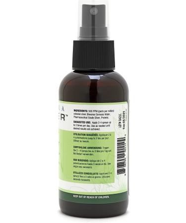 Ultra Silver Colloidal Silver 500 PPM 4oz Fine Mist Spray - Pure and Potent Solution - Buy Online on GoSupps.com