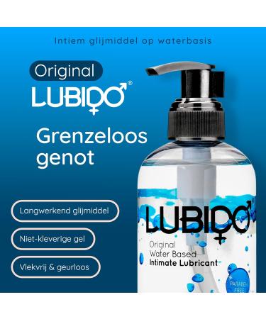 Lubido Lubido Original Water-Based Intimate Lubricant Gel Paraben-Free Giant 500ml (Pack of 2) - Buy Online on GoSupps.com