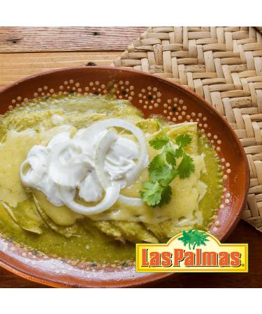 Las Palmas Mild Green Chile Enchilada Sauce 28oz - Pack of 12 - Buy Online on GoSupps.com