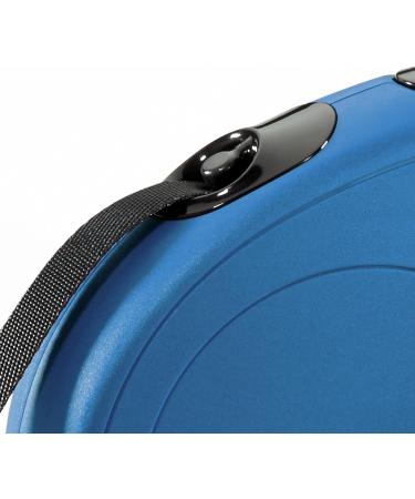 Flexi New Classic Tape Leash Blue M/L - 16 ft | Premium Dog Leash for International Shipping - Buy Online on GoSupps.com