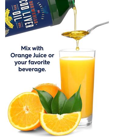 Carlyle Cod Liver Oil Liquid | 16 fl oz | Pack of 3 Bottles | Lemon Flavor | Norwegian | Non GMO Gluten Free - Buy Online on GoSupps.com