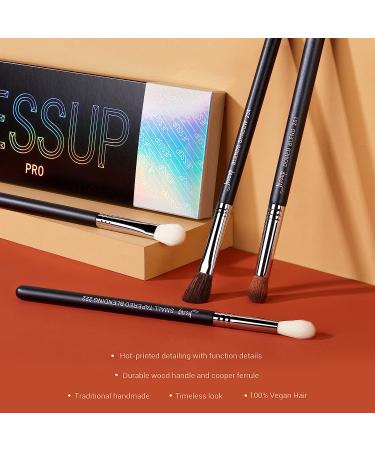 Jessup Professional Eyeshadow Blending Brush Set - 13pcs Synthetic Makeup Brushes | Premium Black T338 B Collection - Buy Online on GoSupps.com