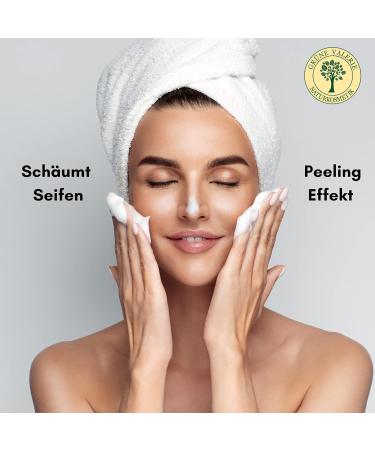 Green Valerie Noble Gift Box - XXL Soap Bags (4 Pieces) for Aleppo Soap - Vegan & Eco-Friendly Pore Cleansing & Peeling Effect - Buy Online on GoSupps.com