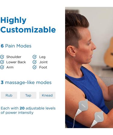 OMRON Total Power + Heat TENS Unit Muscle Stimulator for Drug-Free Pain Relief - PM800 - Buy Online on GoSupps.com