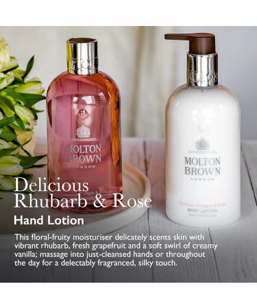 Molton Brown Delicious Rhubarb & Rose Hand Lotion 300 ml New Version - Buy Online on GoSupps.com
