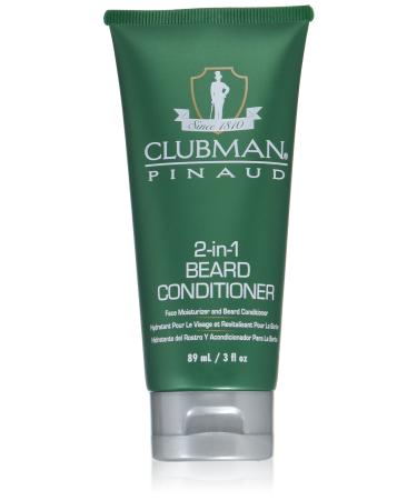 Clubman 2-in-1 Beard Conditioner 3 Ounce (Pack of 12) Coconut 3 Ounce (Pack of 12)