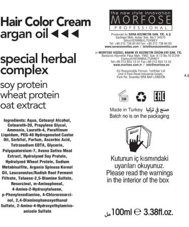 Morfose 10 Professional Hair Colour Cream 100 ml Red - Buy Online on GoSupps.com