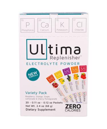 Ultima Health Products Ultima Replenisher - Variety Pack 20 Pkts