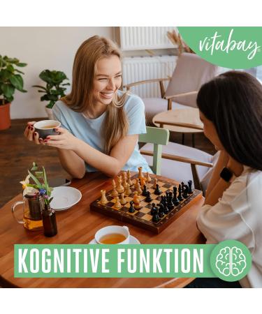 Buy Vitabay Ginkgo Biloba 6000 mg - 180 Capsules | 24% Flavone 6% Lactone | High-Quality Lab-Tested | International Shipping Available - Buy Online on GoSupps.com