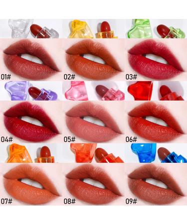 Shop Mini Lipstick Set - Waterproof Long Lasting Candy Capsule & Matte Velvet Options - Buy Online on GoSupps.com
