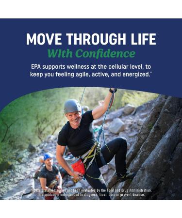 EPA Ultra 1 105MG | Heart Health & Cellular Function Support | Omega 3 Fish Oil | 1 650MG Total Omega-3 Fatty Acids | High Strength EPA Supplement | Sustainably Sourced & Gluten-Free | 60 Ct. - Buy Online on GoSupps.com