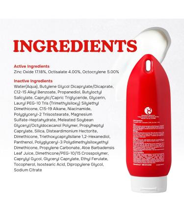 Lifeguard SPF 50 Sunscreen Lotion - Daily Broad Spectrum Face and Body Sunscreen No White Cast Hydrating Finish For All Skin Types Water Resistant Reef Safe - 8 fl. oz. - Buy Online on GoSupps.com