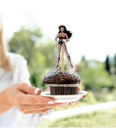 Seyal Wondr Woman Cupcake Topper - Buy Online on GoSupps.com