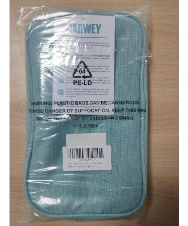 Travel Toiletry Wash Bag for Women Traveling Dopp Kit Makeup Bag Organizer for Toiletries Accessories Cosmetics (Mint Green) A-mint Green - Buy Online on GoSupps.com