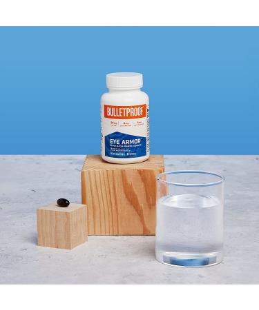 Bulletproof Eye Armor Softgels - 60 Count | Eye Health & Blue Light Protection Supplement - Buy Online on GoSupps.com