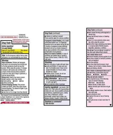 Member's Mark 81mg Low Strength Aspirin (730 ct.) - Daily Heart Health Support - Buy Online on GoSupps.com