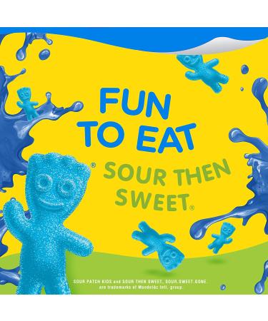 Snack Pack Sour Patch Kids Blue Raspberry Juicy Gels - 19.5 oz (Pack of 39) - Buy Online on GoSupps.com
