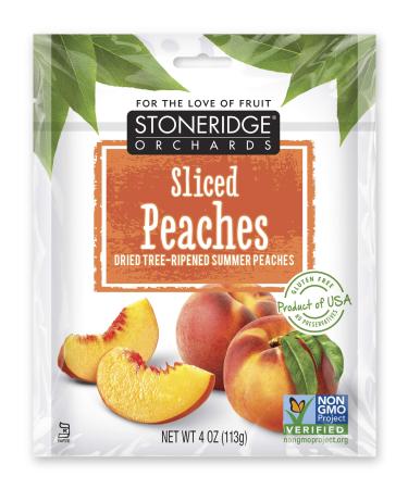Stoneridge Orchards Sliced Peaches Dried Tree-Ripened Summer Peaches 4 oz (113 g)