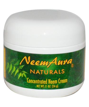 Neemaura Naturals Neem Cream with Aloe and Neem Oil 2 Oz